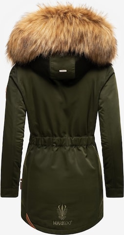 MARIKOO Winter Coat 'Sanakoo' in Green