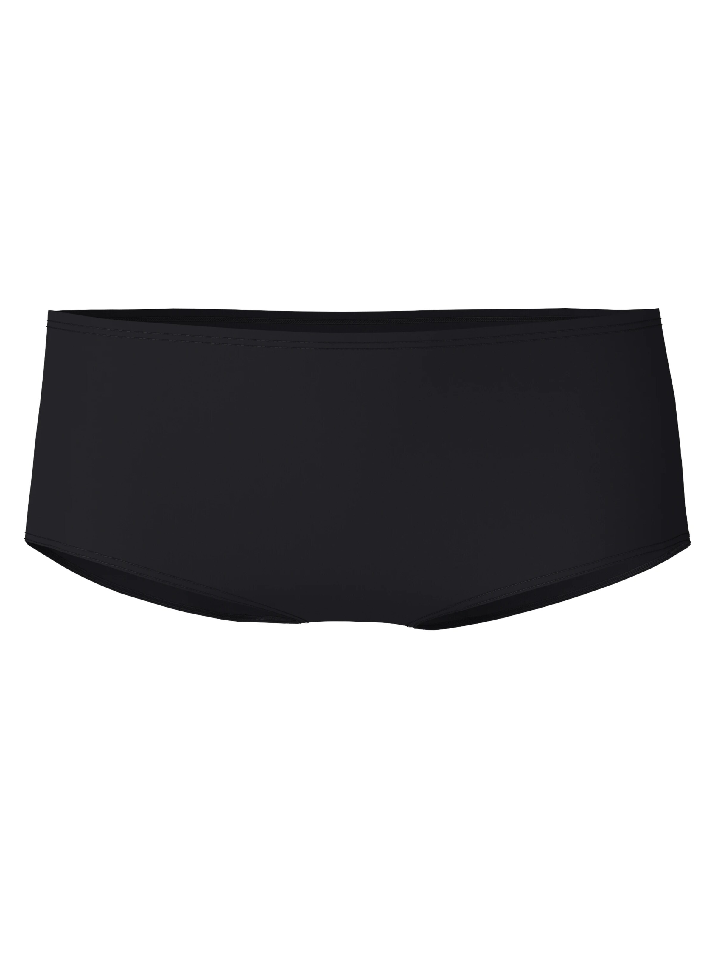 CALIDA Boyshorts 'Essential Cotton' in Black: front