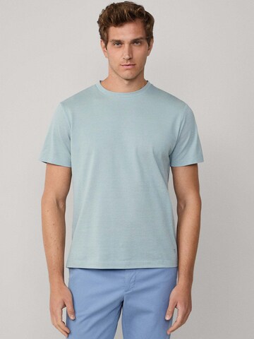Maglietta 'Birdseye' di Hackett London in verde: frontale