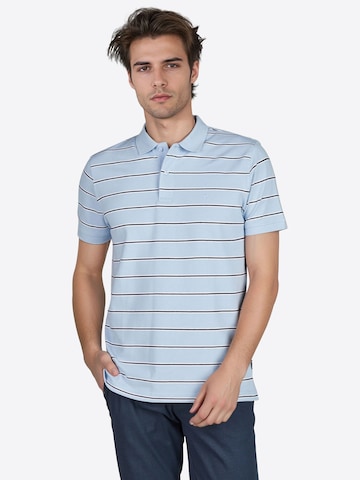 PIERRE CARDIN Shirt in Blauw: voorkant