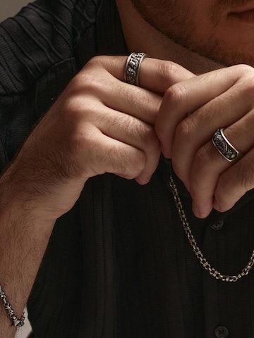 REYTEL Ring 'QING LONG DRAGON' in Zilver