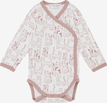 Sense Organics Romper/Bodysuit 'Ygon' in Pink: front
