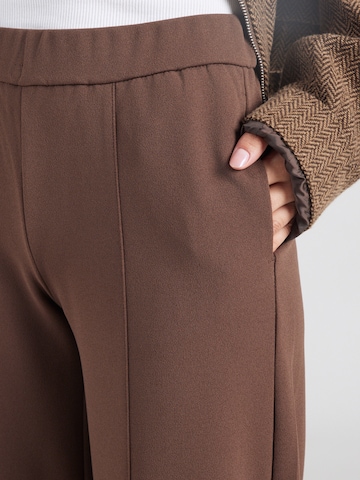 JJXX Wide leg Broek 'JXNANCY' in Bruin
