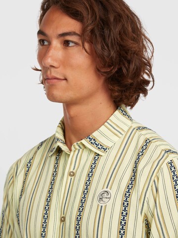 Regular fit Camicia 'O'riginals Jacquard' di O'NEILL in giallo