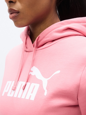 PUMA Sports sweatshirt 'ESS No. 1' in Pink