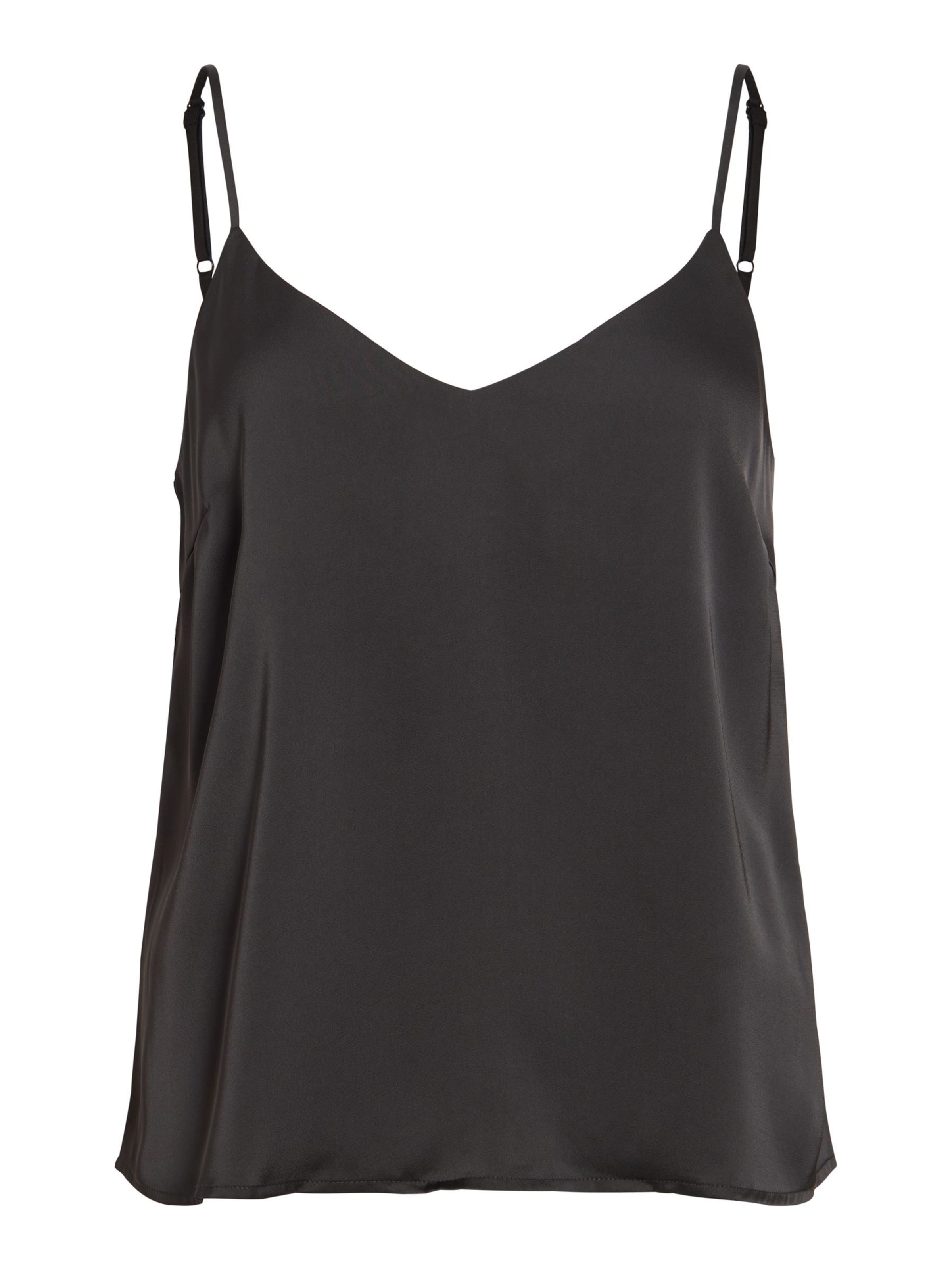 VILA - Top 'VIEnna Ravenna' en negro: frente