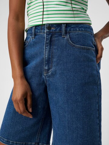 OBJECT regular Jeans 'CAROL' i blå