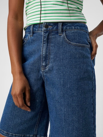 OBJECT Regular Jeans 'CAROL' in Blauw