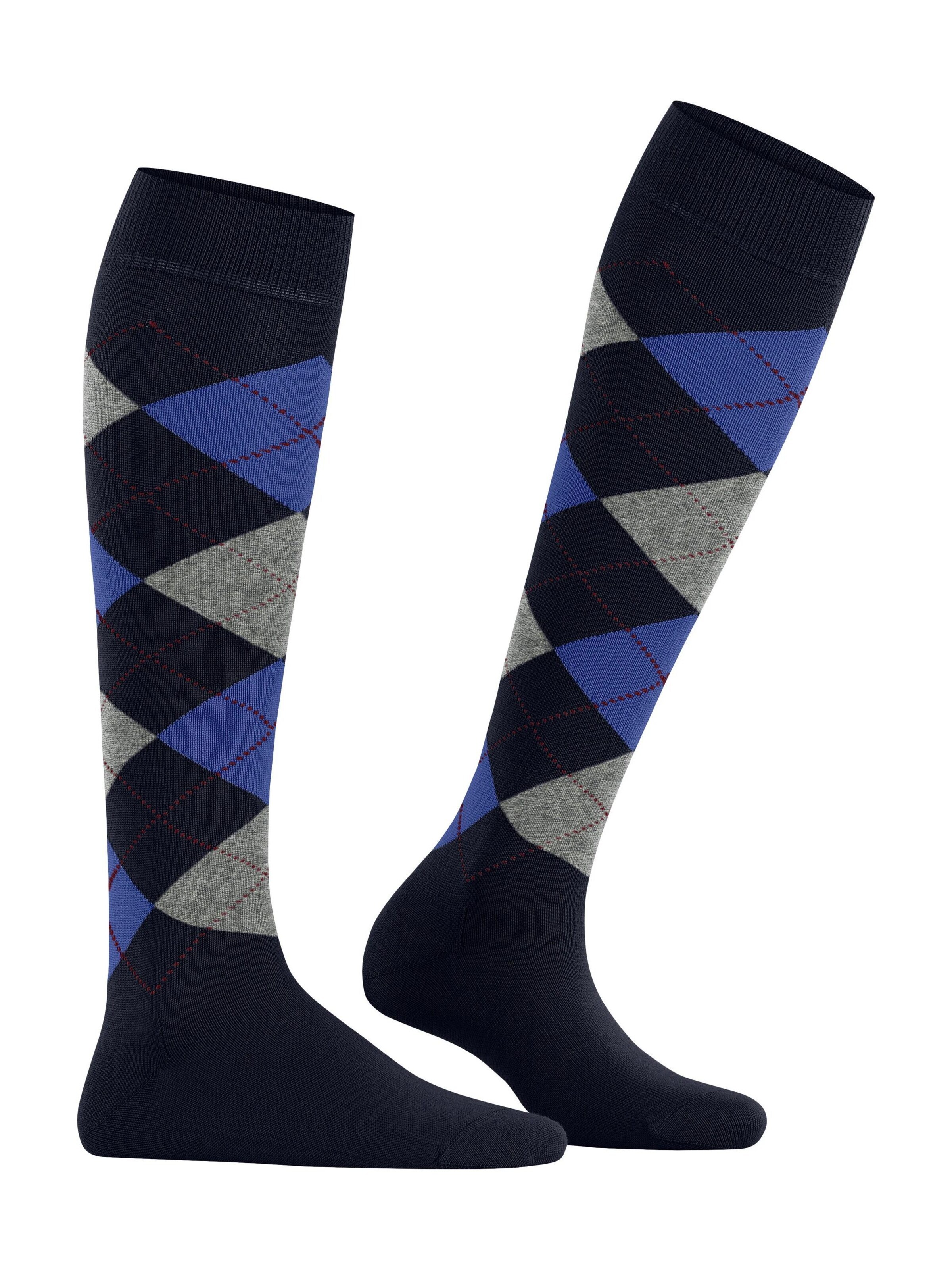 BURLINGTON Overknee Strümpfe 'Marylebone'‌‌‌‌‌‌‌‌ in Blau
