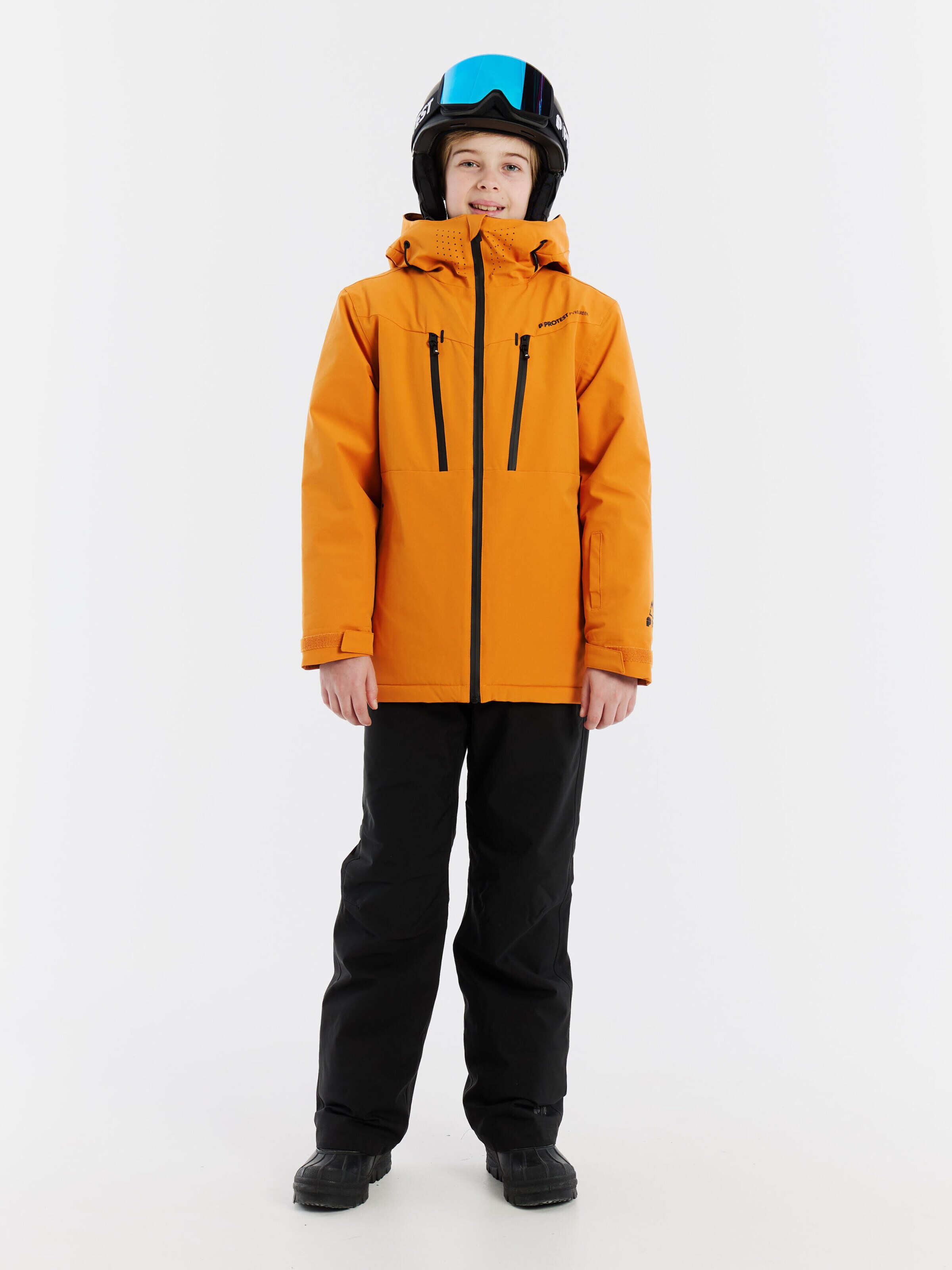 PROTEST Athletic Jacket 'PRTWixan JR' in Orange