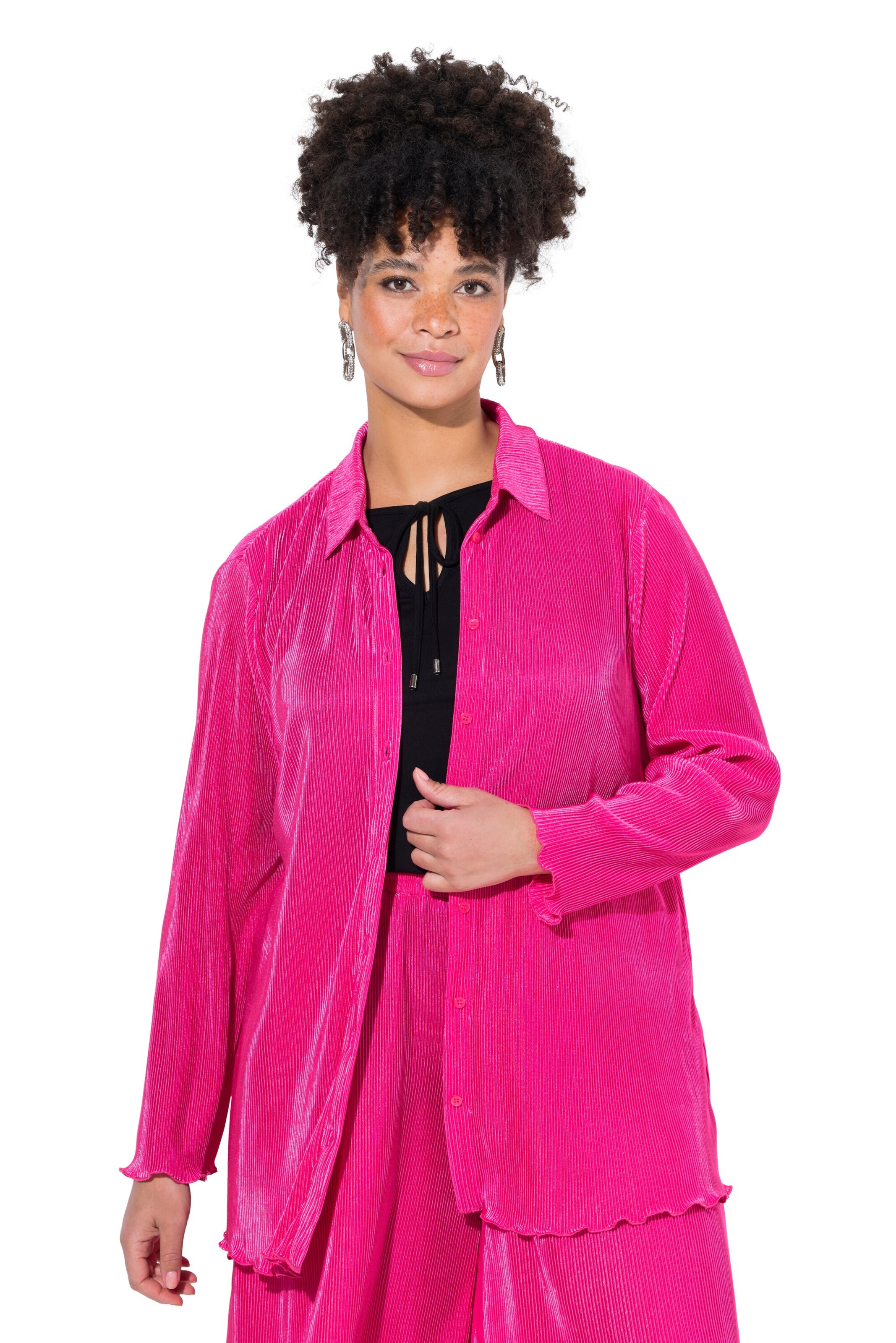 MIAMODA Blouse in Pink: front