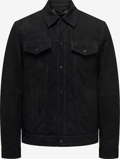 Only & Sons Jacke 'CALLI' in schwarz, Produktansicht