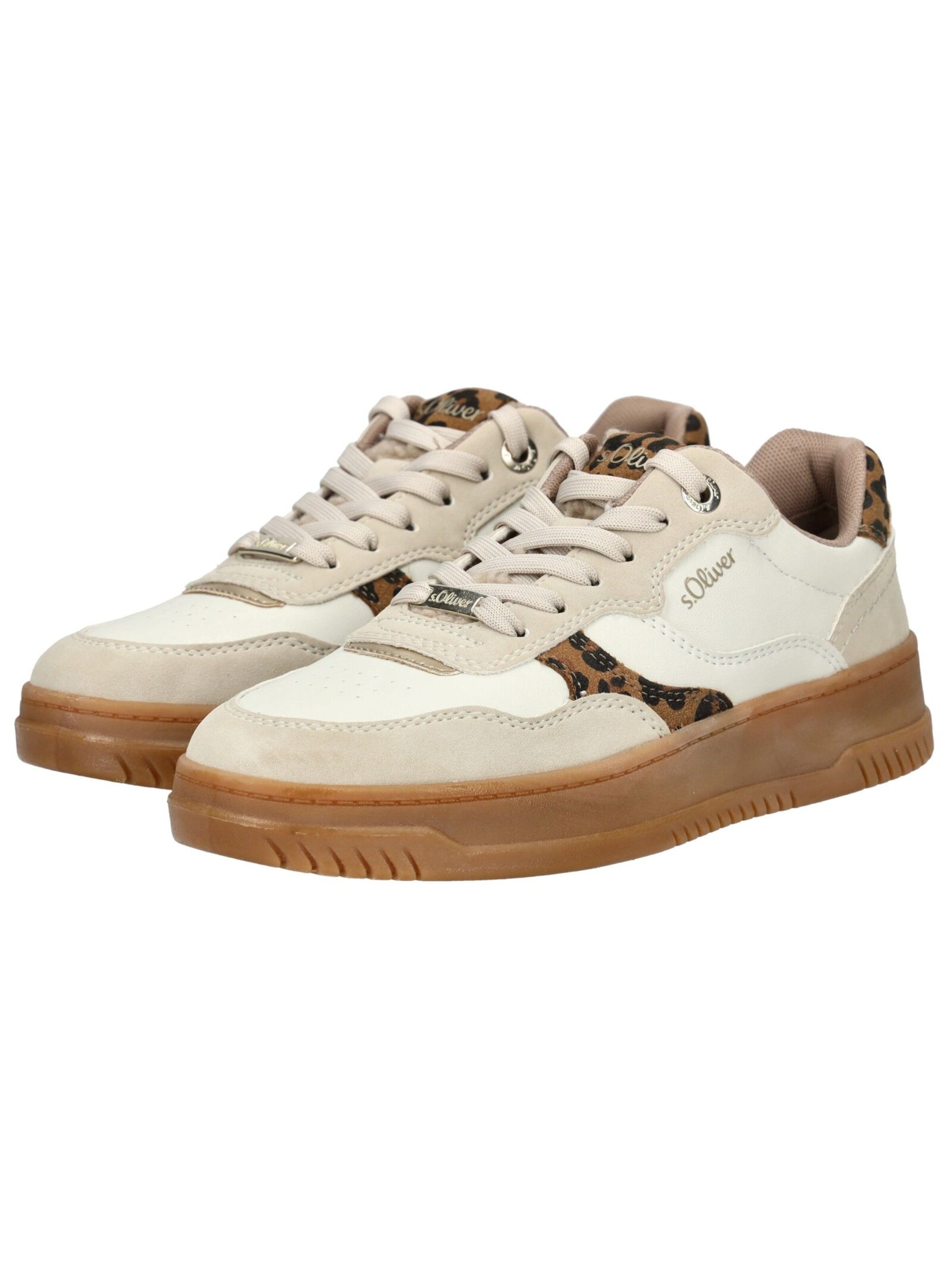 Sneaker bassa di s.Oliver in beige