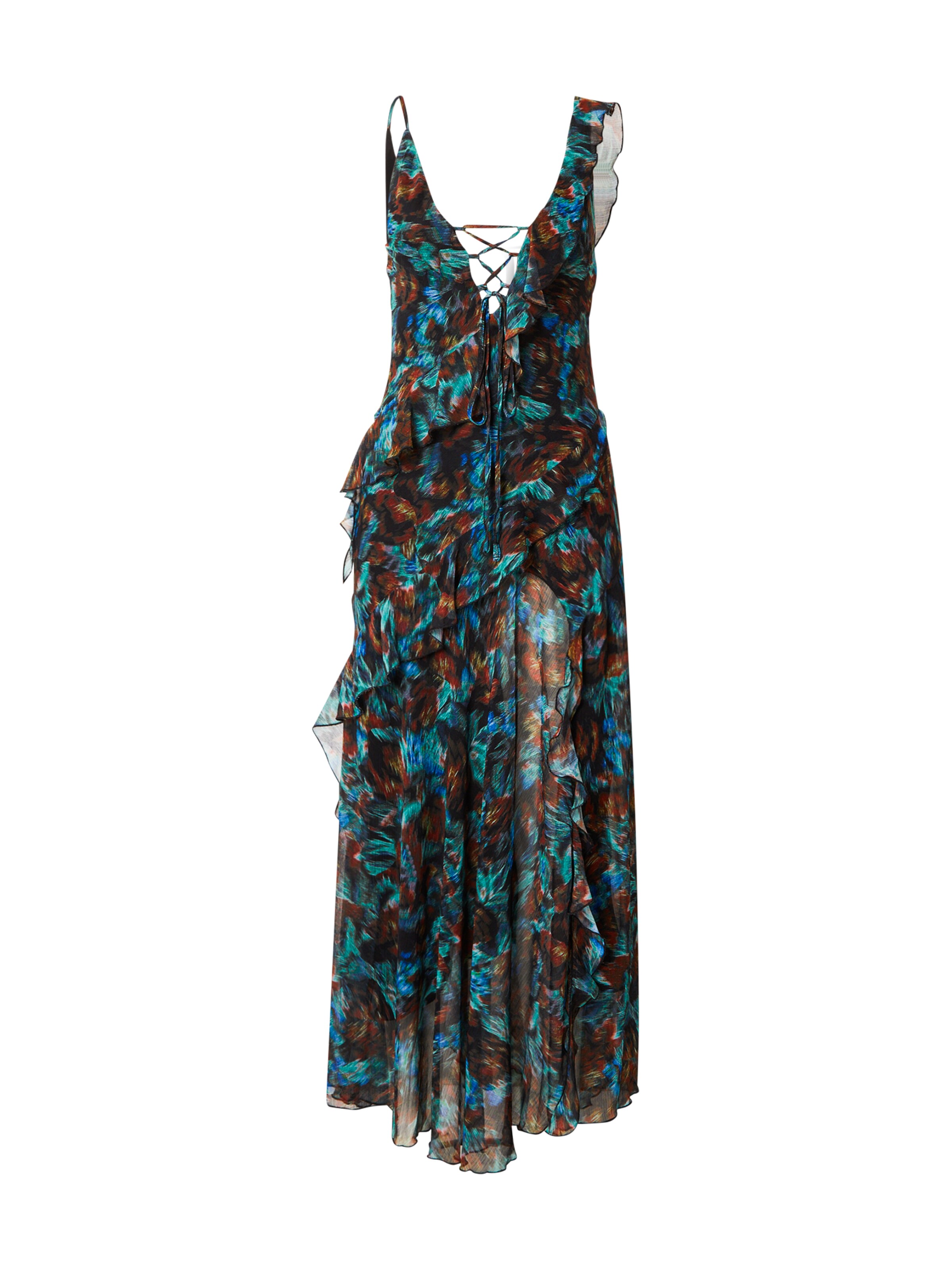 Rochie de la TOPSHOP pe verde: față