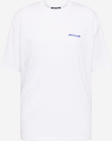 Pegador Μπλουζάκι 'SANIT' σε λευκό: μπροστά