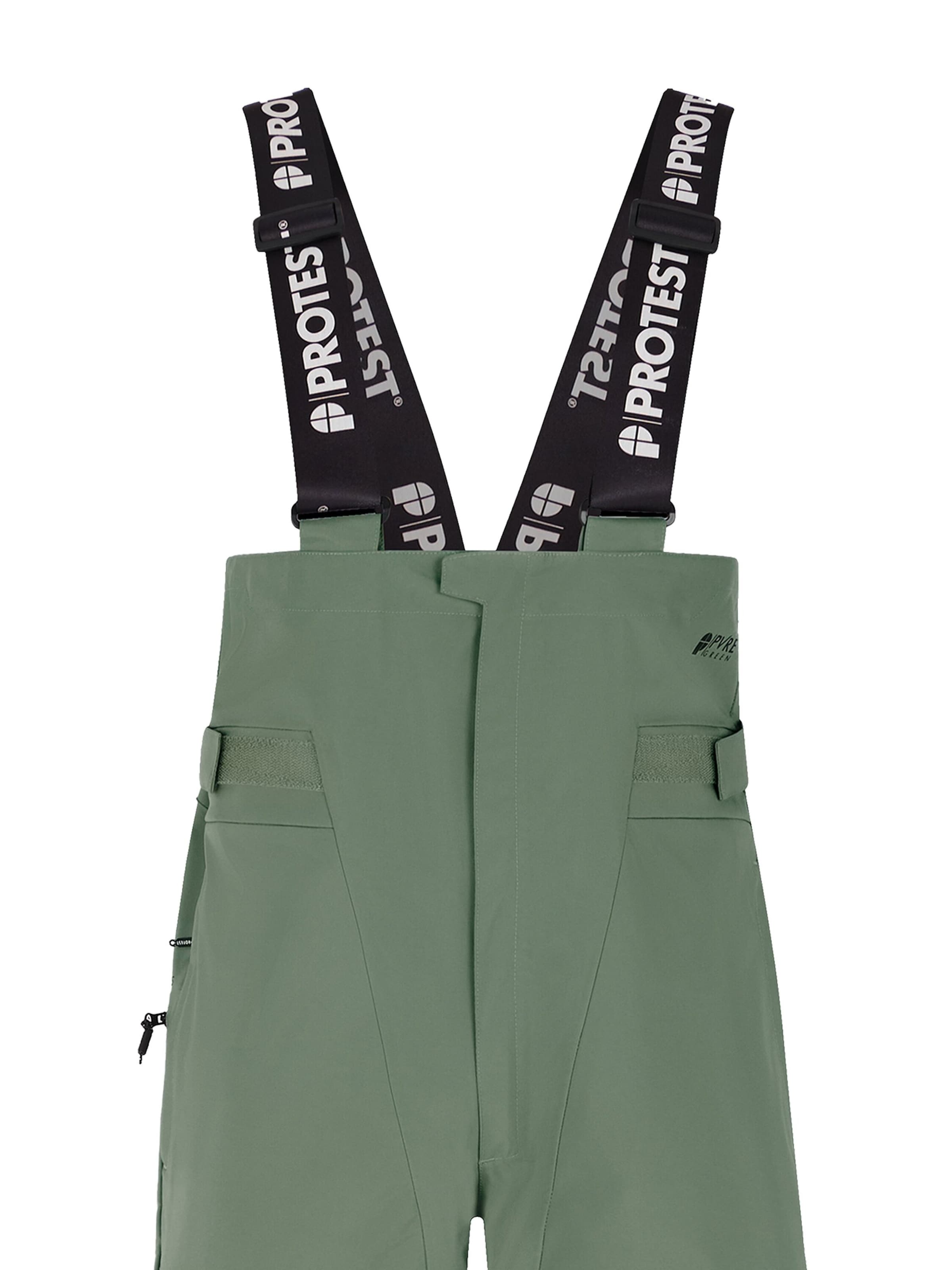 PROTEST Regular Workout Pants 'PRTBASE' in Green