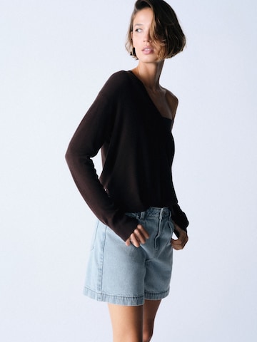 The Set Regular Shorts in Blau