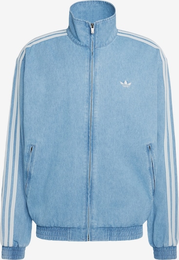 ADIDAS ORIGINALS Prijelazna jakna 'Firebird' u svijetloplava / bijela, Pregled proizvoda