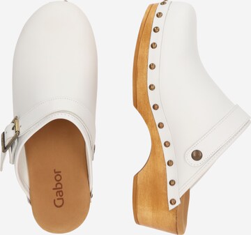 GABOR Clogs in White