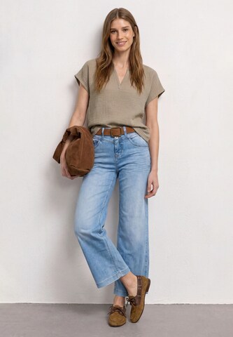 STREET ONE Bluse in Beige