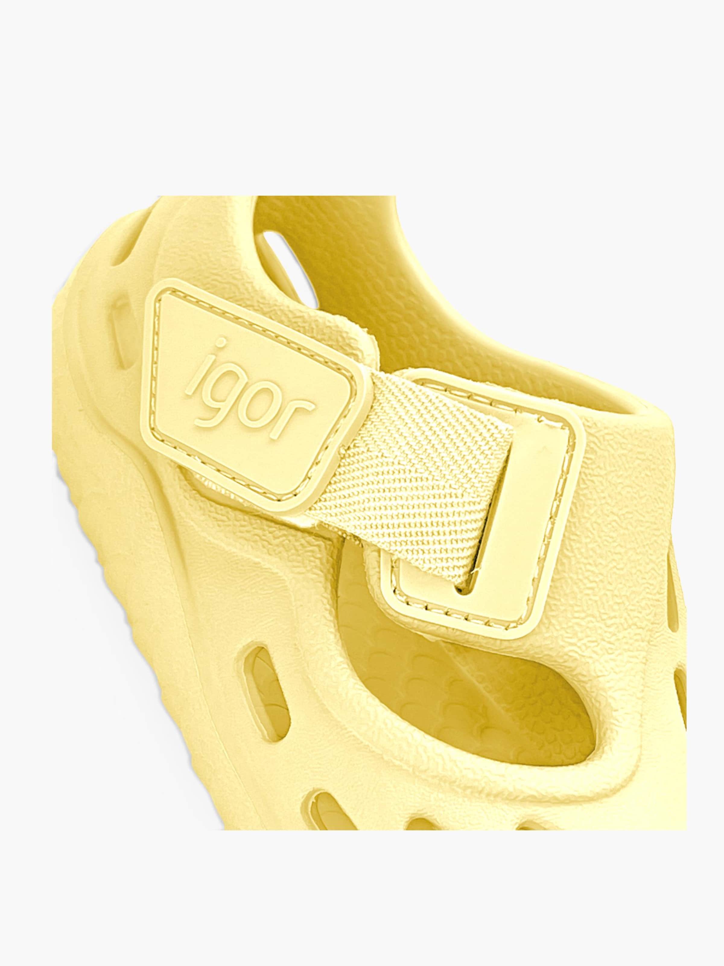 Claquettes / Tongs IGOR en jaune