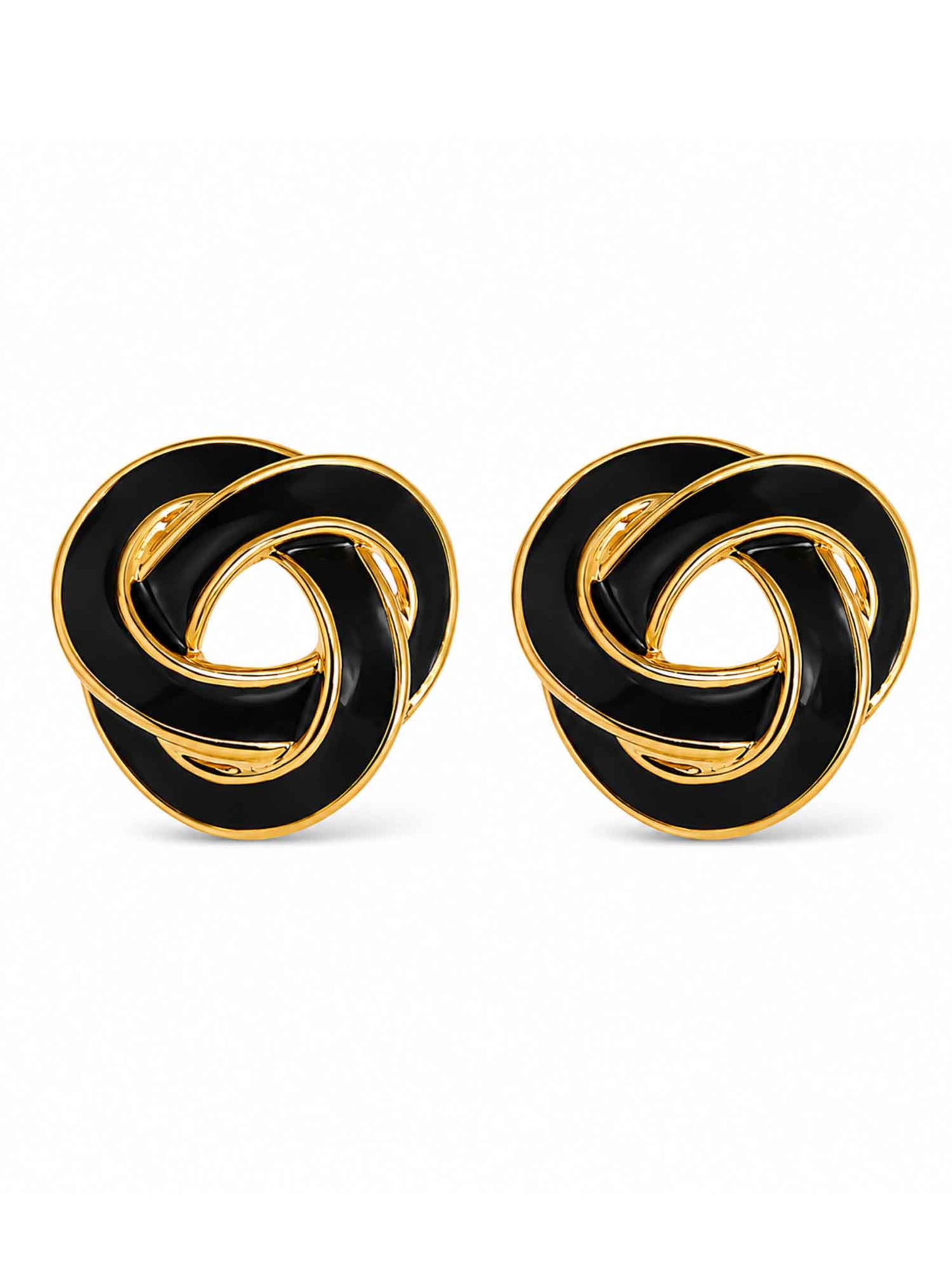 RteRme Náušnice 'Nimah Earrings' – černá: přední strana
