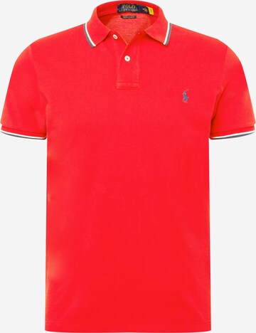 sarkans Polo Ralph Lauren T-Krekls: no priekšpuses