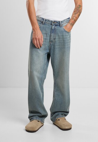 Loosefit Jean 'Hackney' Prohibited en bleu : devant