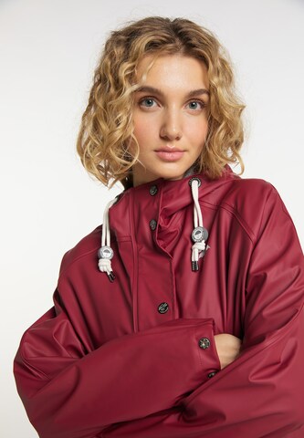 Manteau mi-saison Schmuddelwedda en rouge