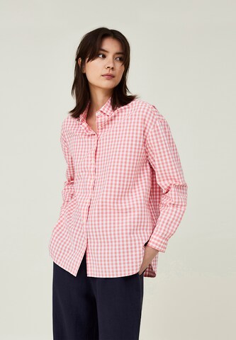 Lexington Blouse 'EDITH' in Roze: voorkant