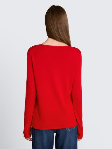TOM TAILOR Sweater in Red