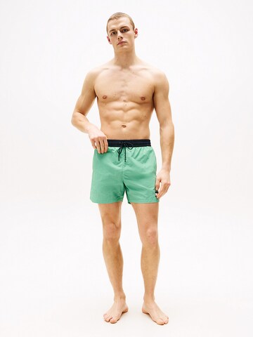 Tommy Hilfiger Underwear Плавательные шорты 'Heritage' в Зеленый