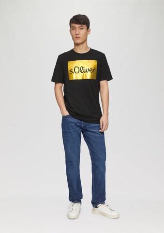 s.Oliver Shirt in Zwart