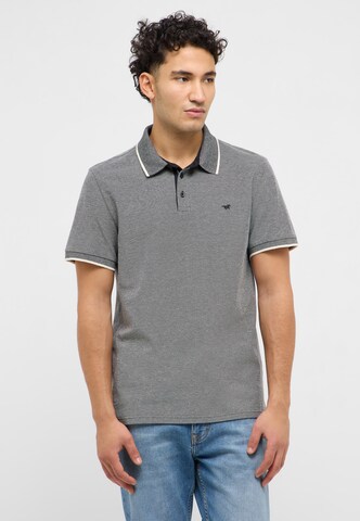 MUSTANG Poloshirt 'Palco' in Schwarz: Vorderseite