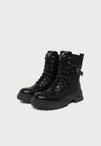 Botine de la MUSTANG pe negru