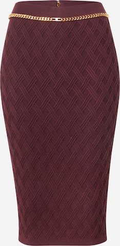 Gonna di Elisabetta Franchi in rosso: frontale