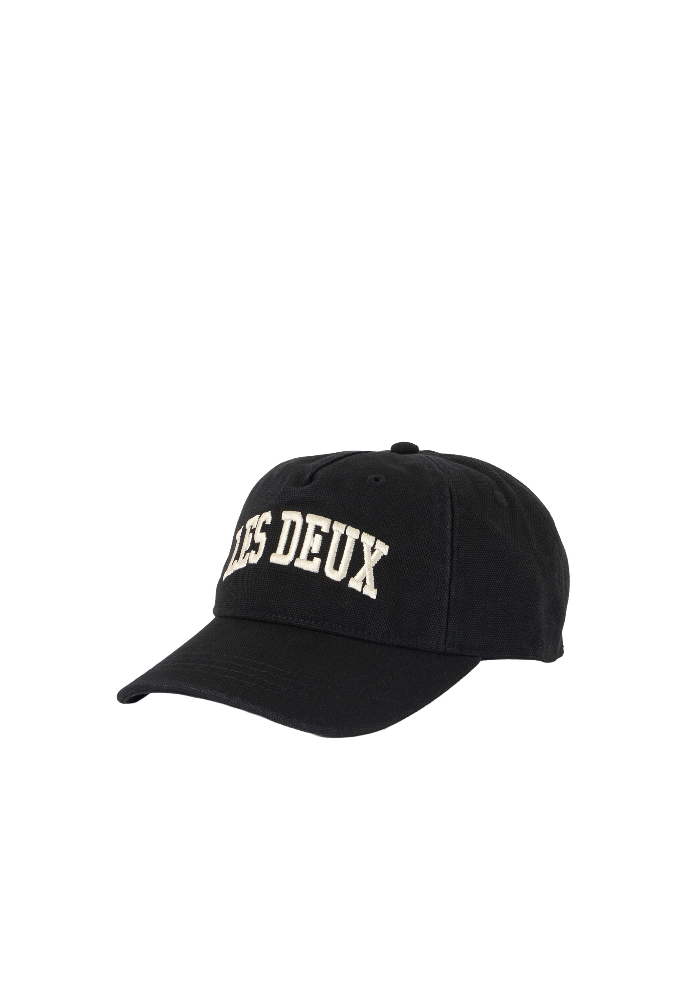 Les Deux - Boné em preto: frente