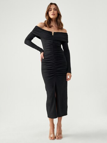BWLDR - Vestido en negro: frente