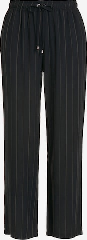 Ulla Popken Regular Pants in Black: front