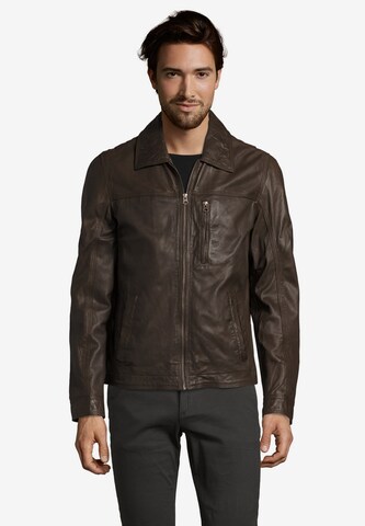 CAPITANO Between-Season Jacket 'Donni' in Brown: front