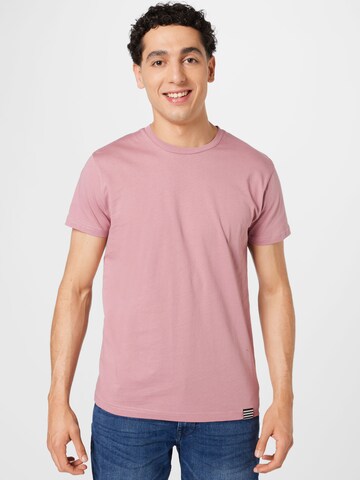 MADS NORGAARD COPENHAGEN T-Shirt 'Thor' in Pink: predná strana