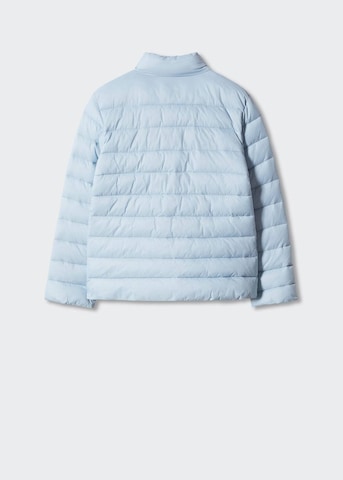 MANGO KIDS Zimná bunda 'Light' - Modrá