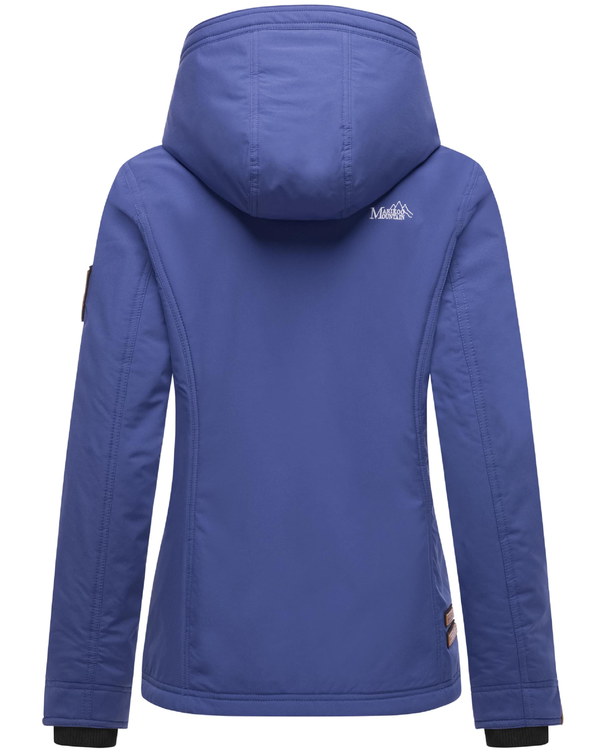 MARIKOO Between-season jacket 'Brombeere' in Purple