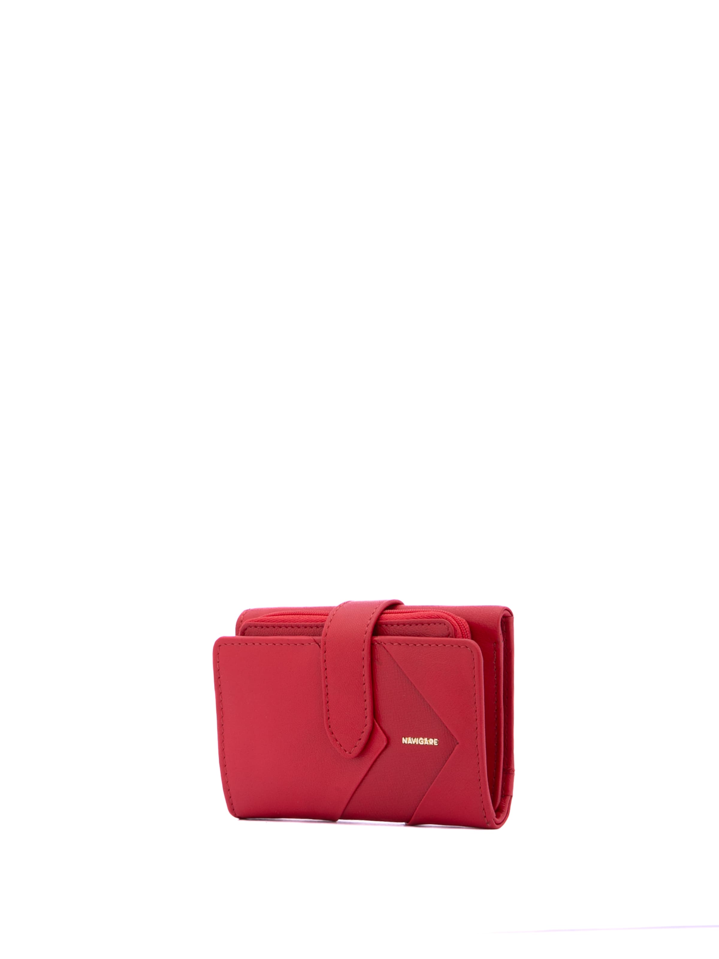 Navigare Wallet in Red: front