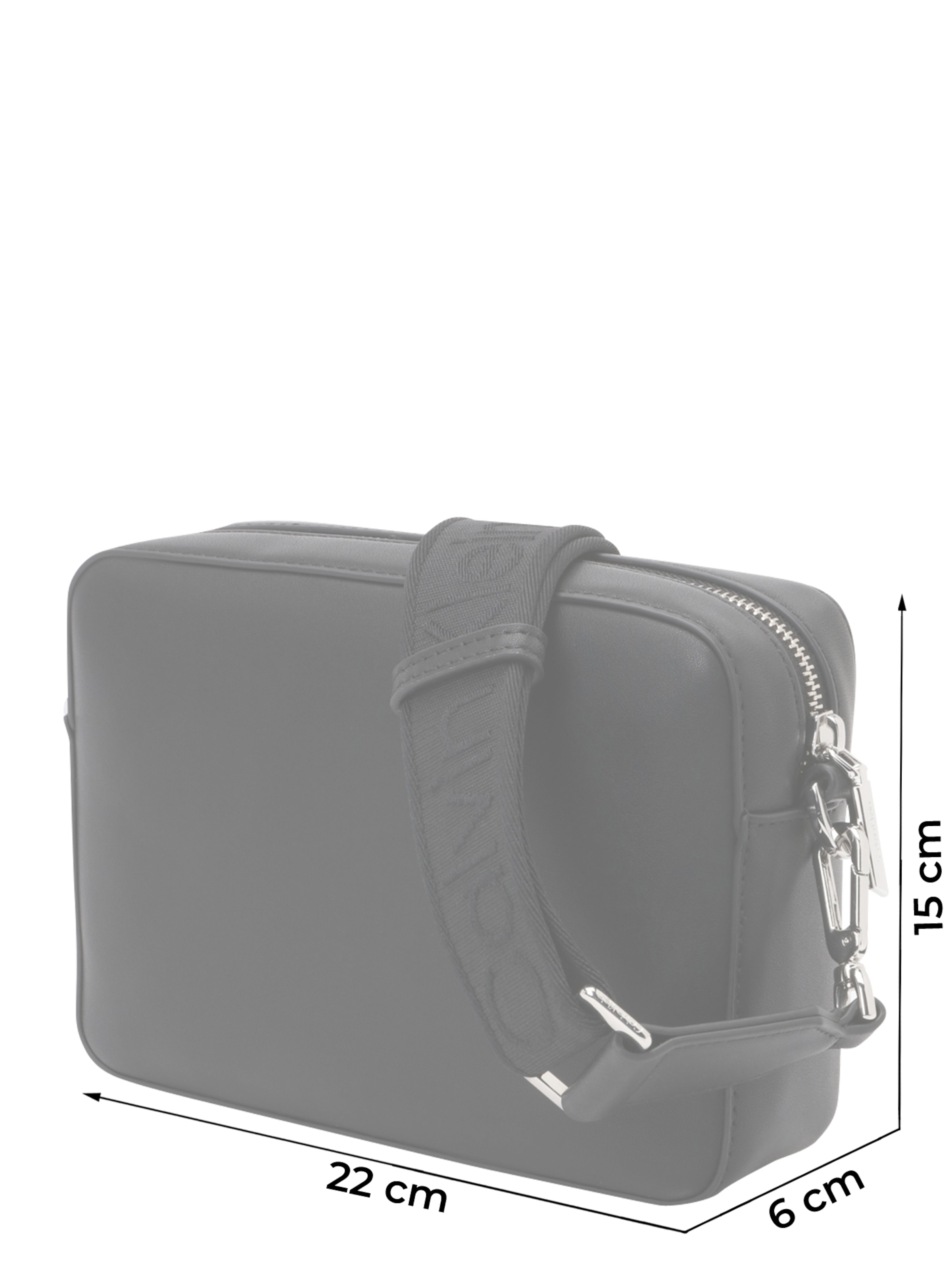 Calvin Klein Schoudertas in Zwart