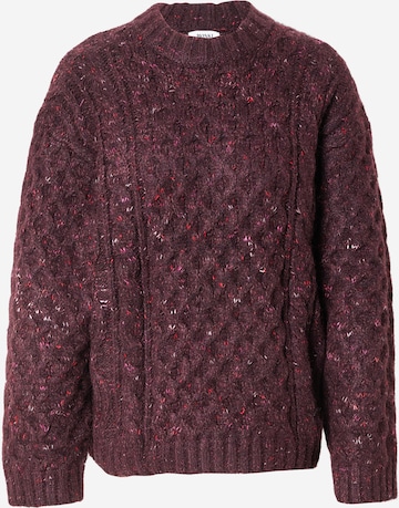 Monki Oversized sweater 'Tate' in Purple: front