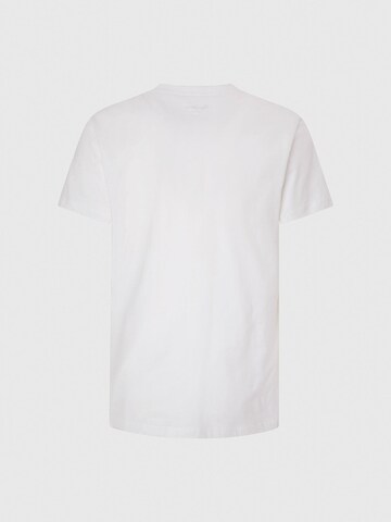 T-Shirt 'RONSON' Pepe Jeans en blanc