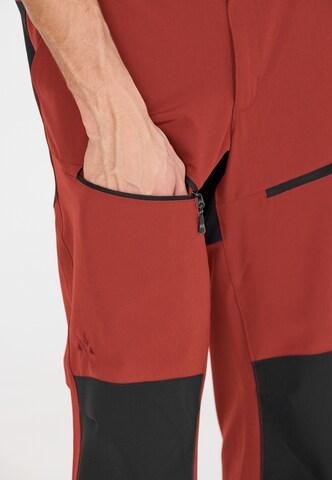 Whistler Regular Outdoor trousers 'Avatar' in Red