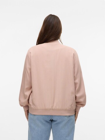 Veste mi-saison 'VMCDinna' Vero Moda Curve en rose