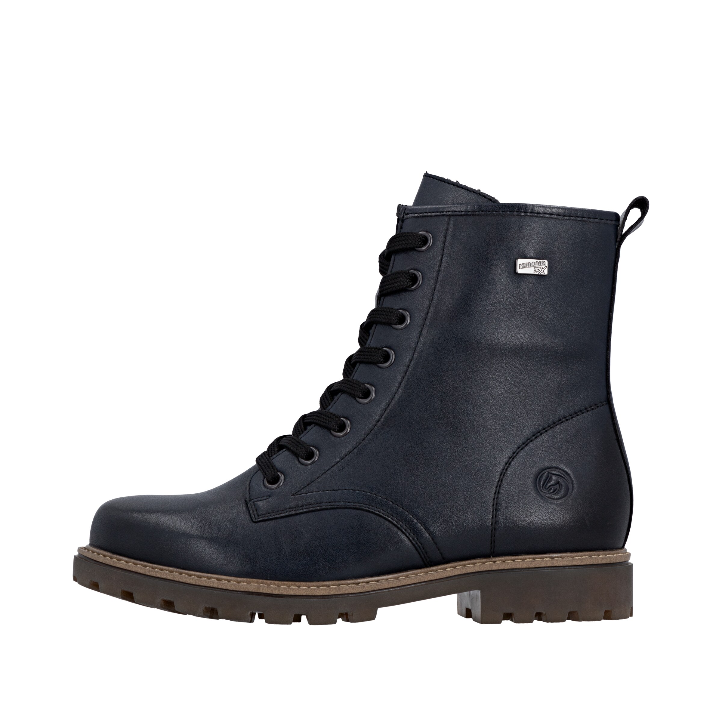 REMONTE Lace-Up Ankle Boots 'D3C70' in Blue